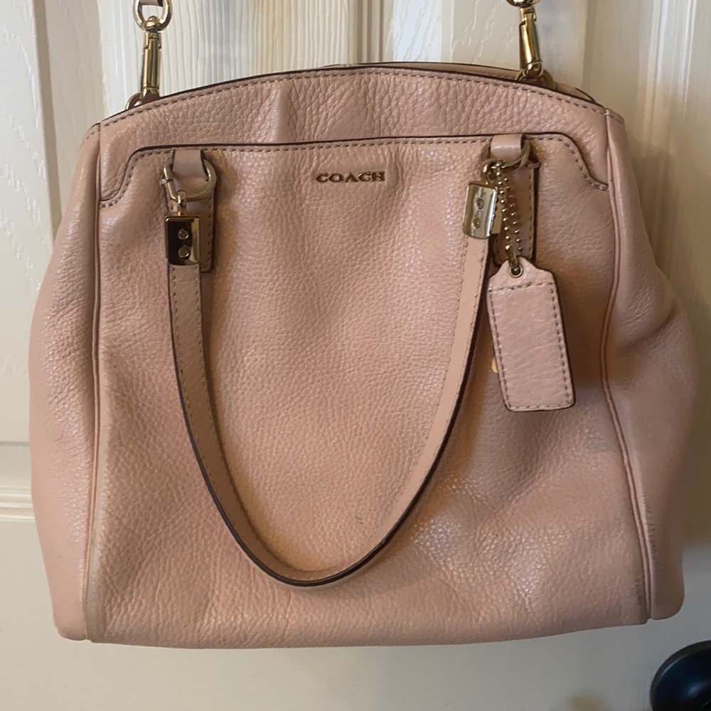 Coach leather purse